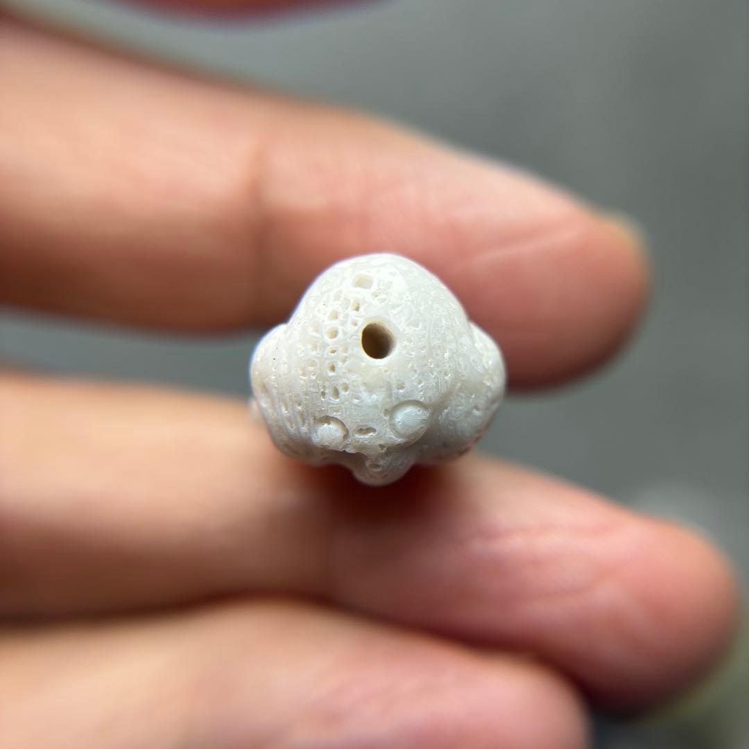 あずきちゃんフォッシルコーラル　貔貅パーツ　1-163