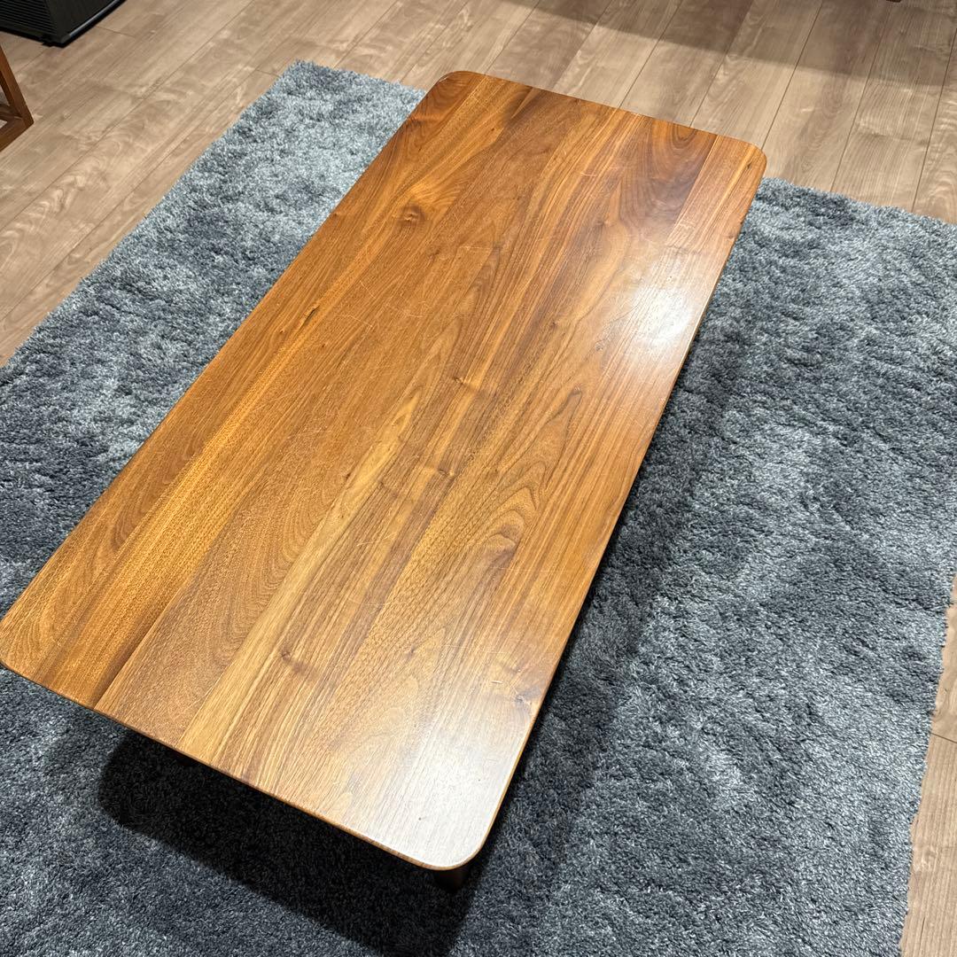 BRUNOウォールナット　ローテーブル