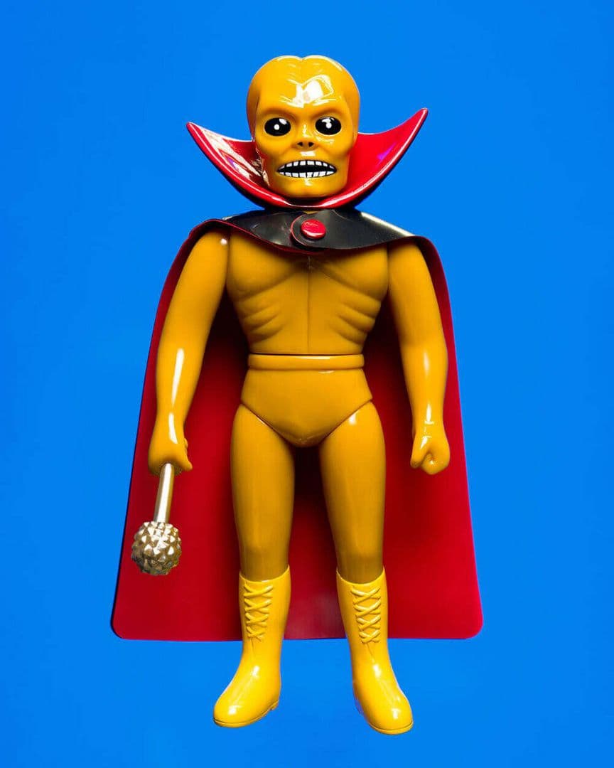 新品　黄金バット　スタンダードソフビ　28cm パチ　スカルバット