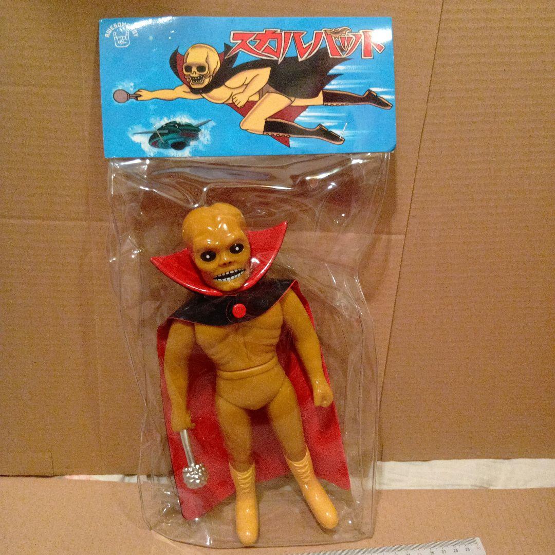 新品　黄金バット　スタンダードソフビ　28cm パチ　スカルバット