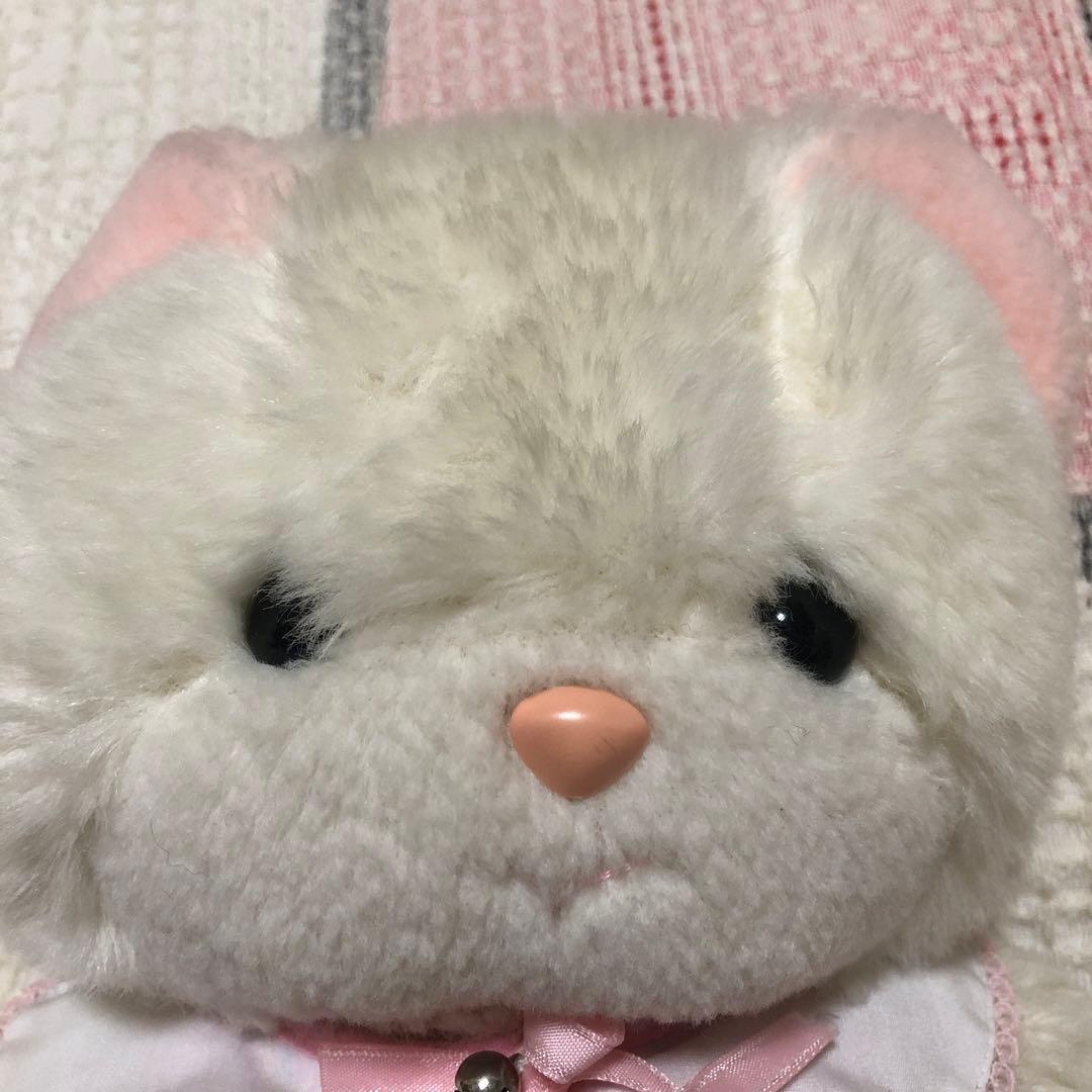当時の物 昭和レトロ ヴィンテージ 吉徳 クリーミー 猫 ぬいぐるみ