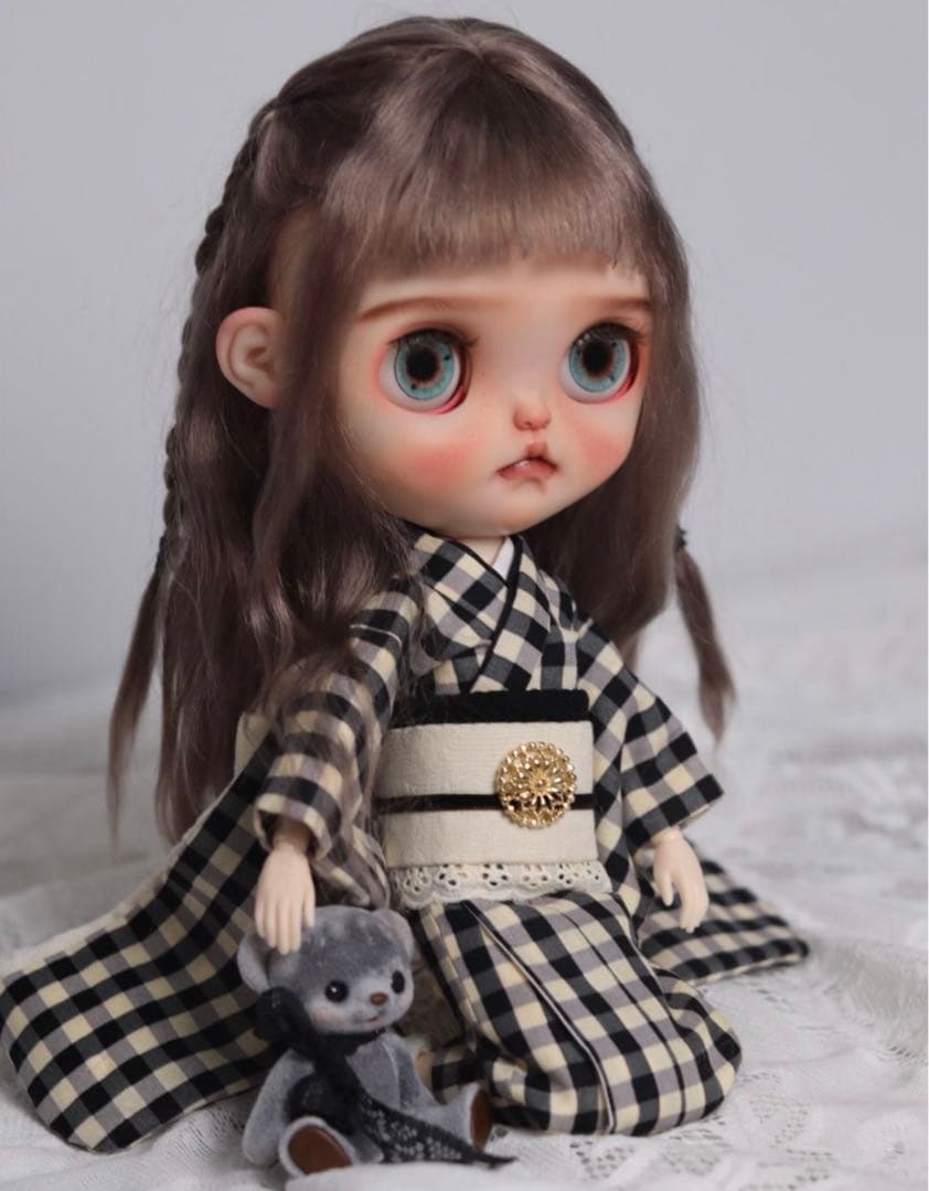 カスタムブライス かわいい 人形 作家様 おとなしい Coffeeフルセット