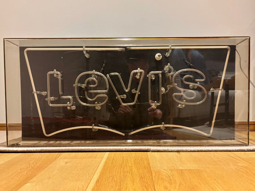 Levi’s リーバイス　ネオンサイン　ストアディスプレイ　ビンテージ