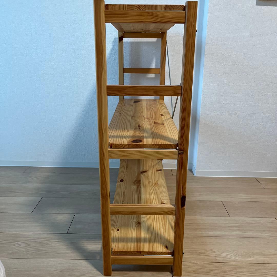 パイン材ユニットシェルフ奥行２５ｃｍタイプ・８６ｃｍ幅・小