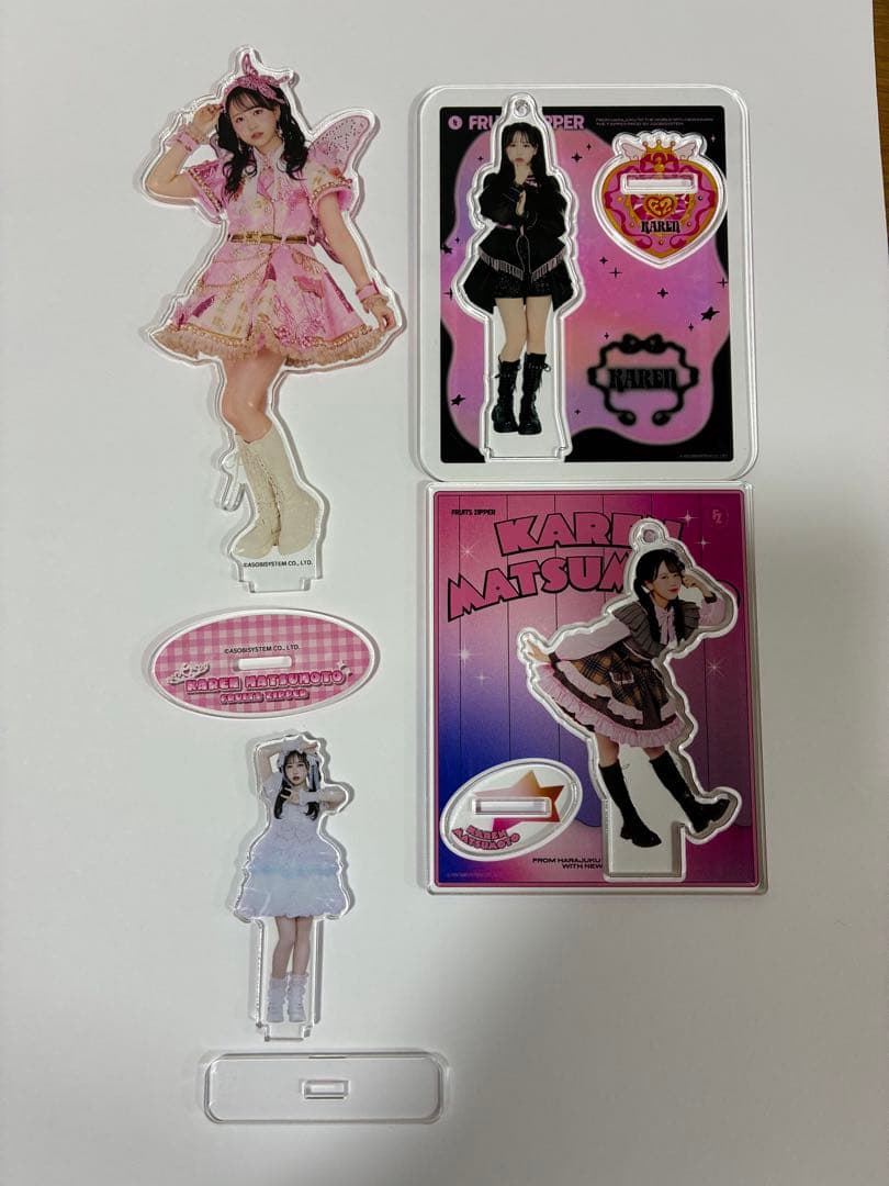 FRUITSZIPPER PiKi 松本かれん アクリルスタンド アクスタ - メルカリ