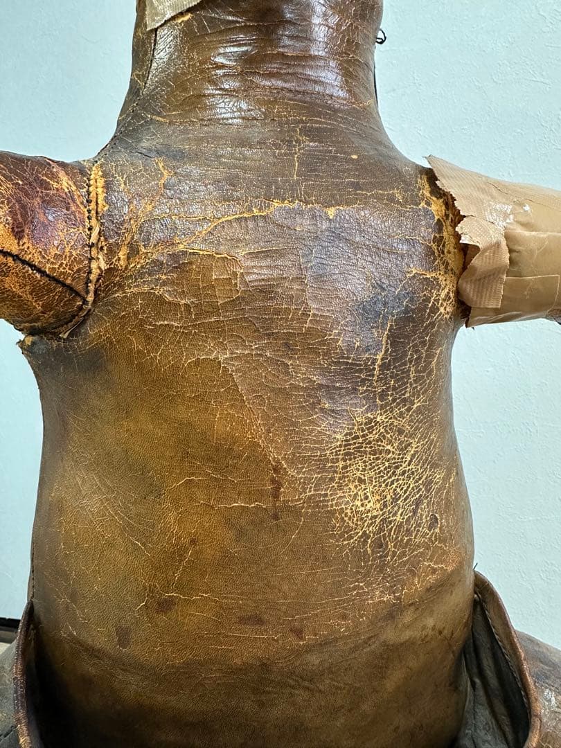 Omersa オマーサ　ヴィンテージレザーアニマル　カンガルー　インテリア