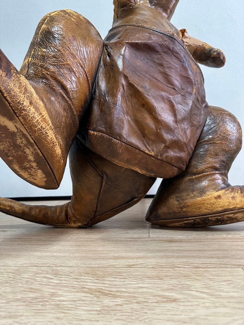 Omersa オマーサ　ヴィンテージレザーアニマル　カンガルー　インテリア