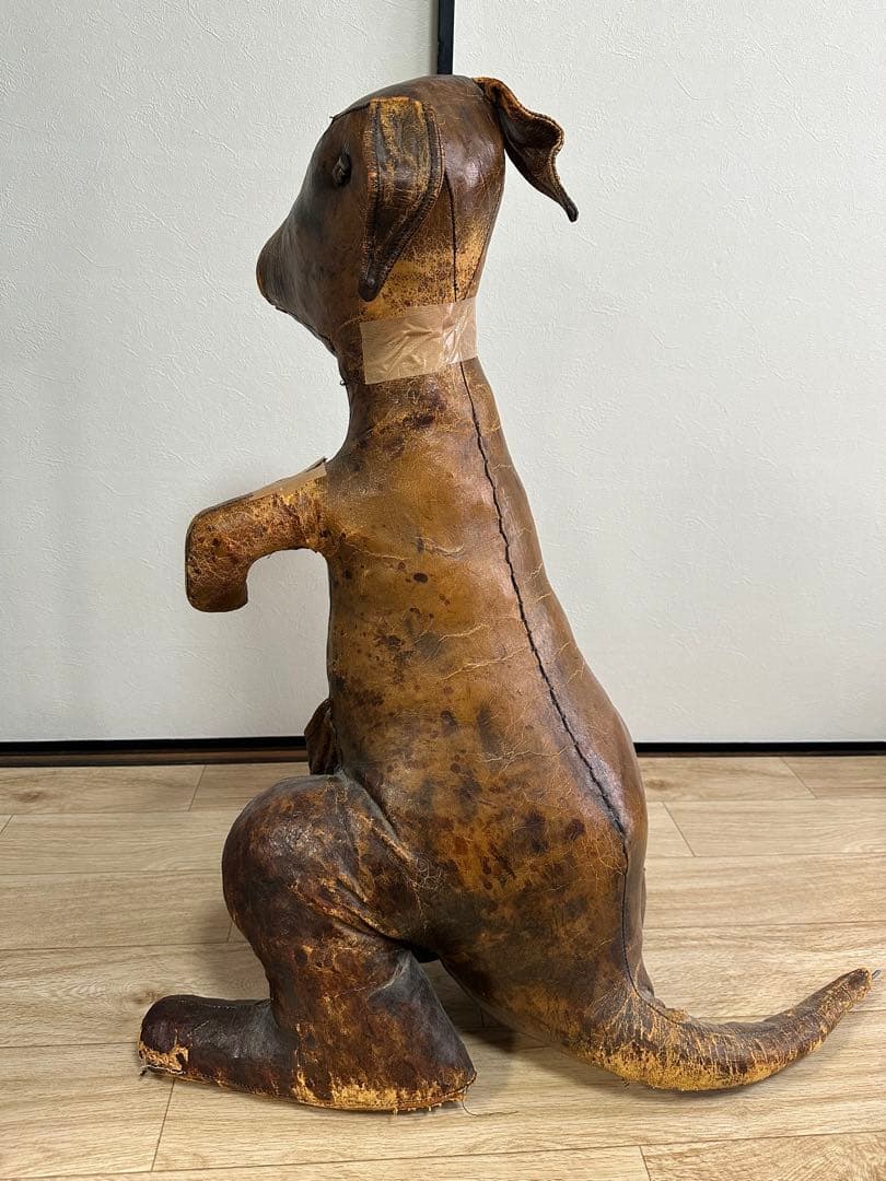 Omersa オマーサ　ヴィンテージレザーアニマル　カンガルー　インテリア