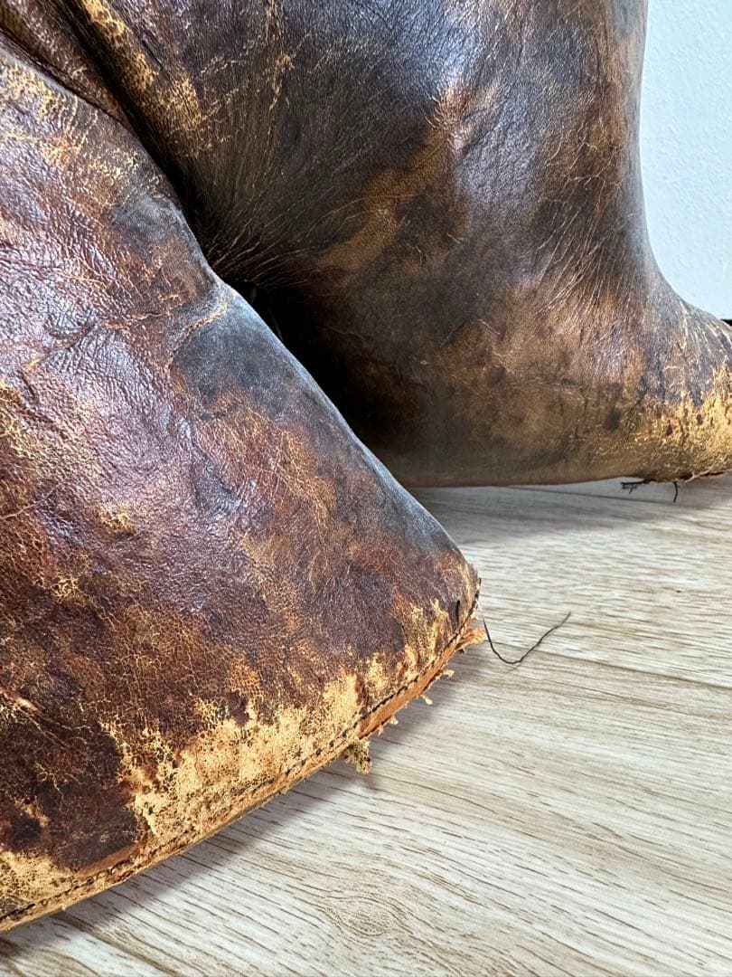 Omersa オマーサ　ヴィンテージレザーアニマル　カンガルー　インテリア