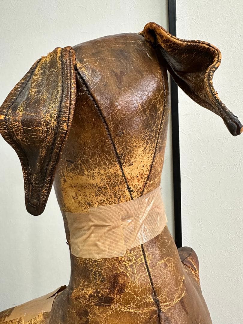 Omersa オマーサ　ヴィンテージレザーアニマル　カンガルー　インテリア