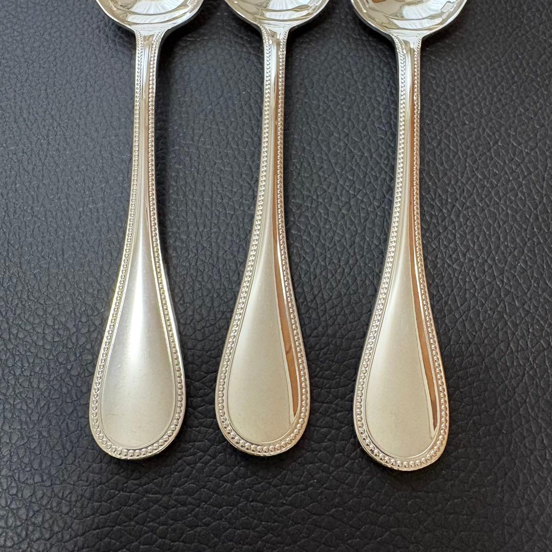 美品クリストフル　パール　コーヒースプーン12点