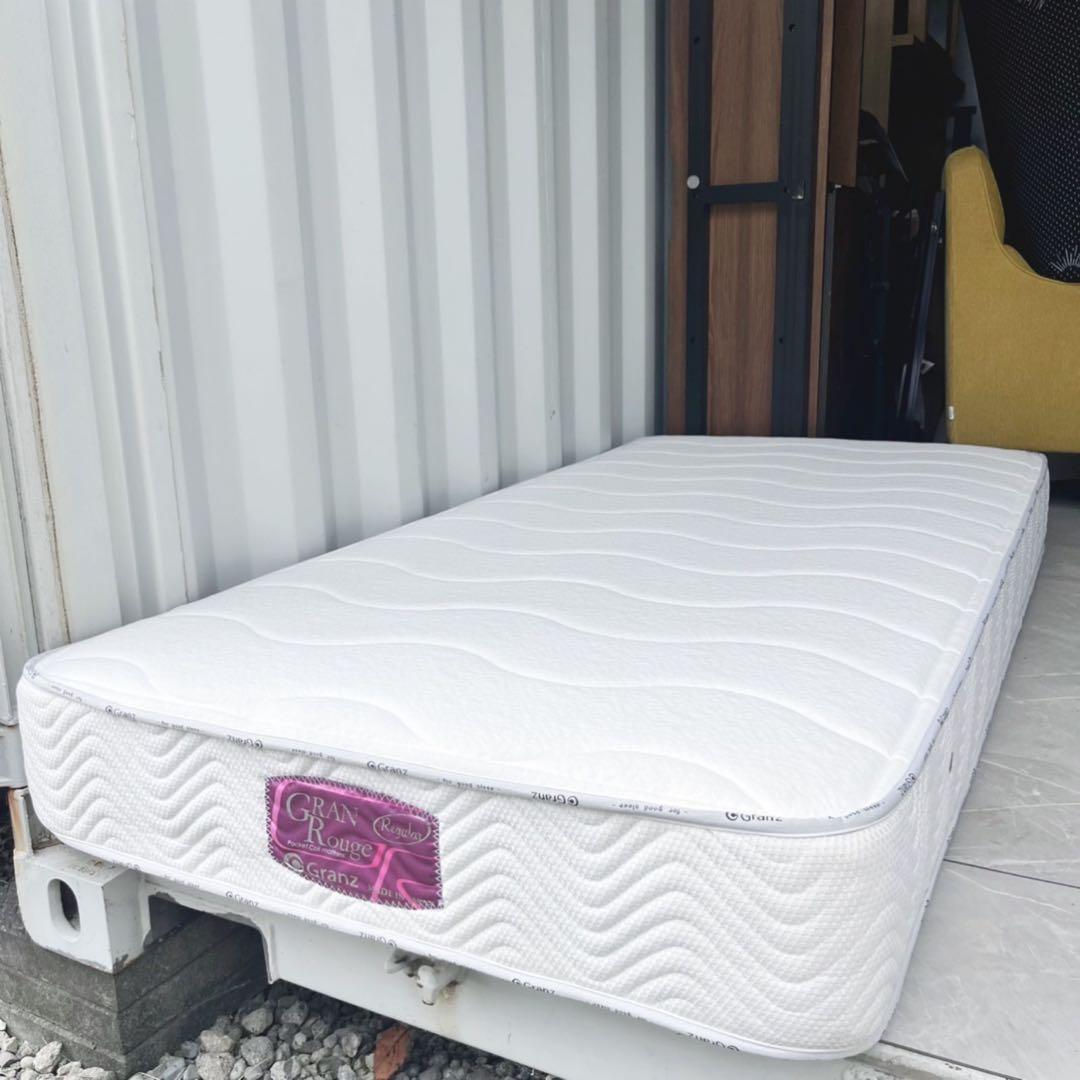 取付無料！グランルージュ レギュラー 快眠 ポケットコイルシングルマットレス✨