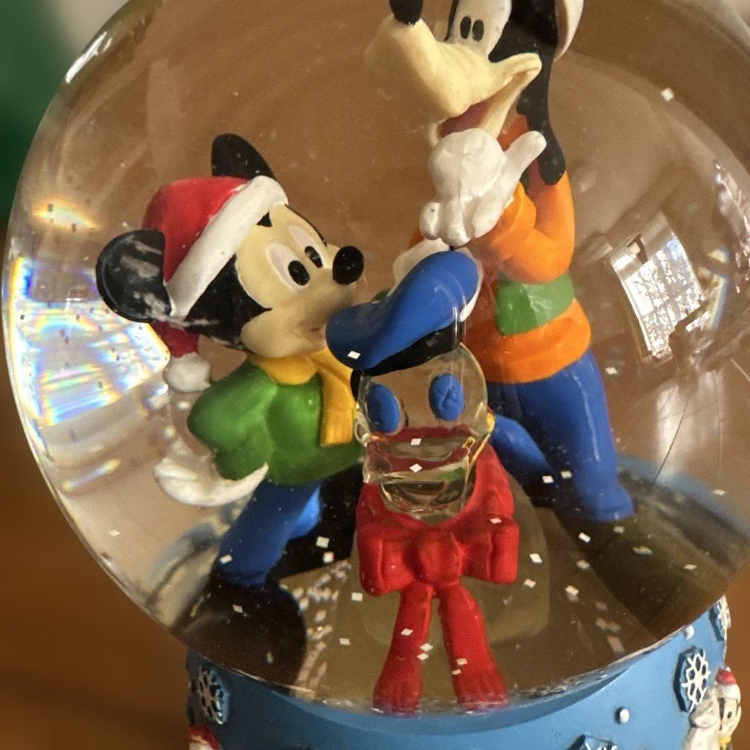 Dole(ドール) ミッキーマウス　スノードームオルゴール　サンキョー非売品