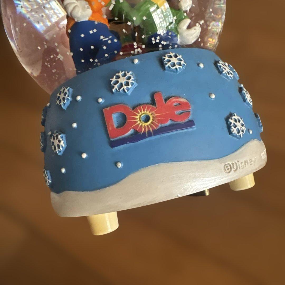 Dole(ドール) ミッキーマウス　スノードームオルゴール　サンキョー非売品
