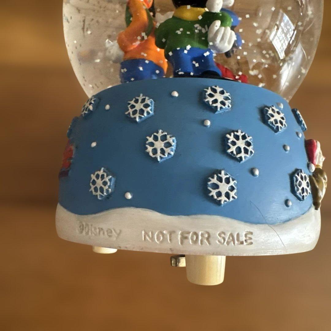 Dole(ドール) ミッキーマウス　スノードームオルゴール　サンキョー非売品