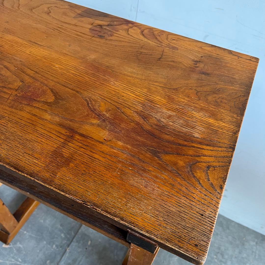 アンティーク デスク テーブル 学習机 シャビーシック レトロ