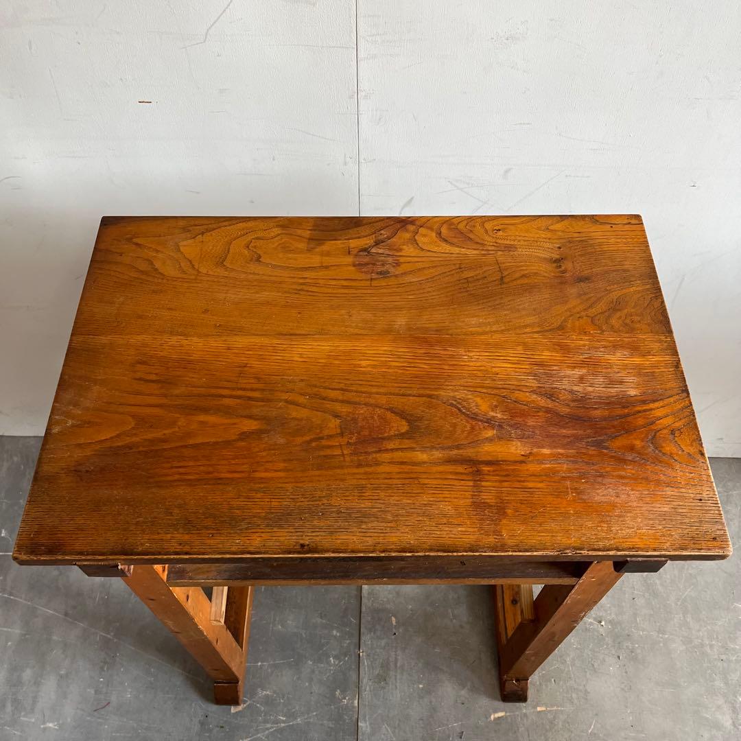 アンティーク デスク テーブル 学習机 シャビーシック レトロ