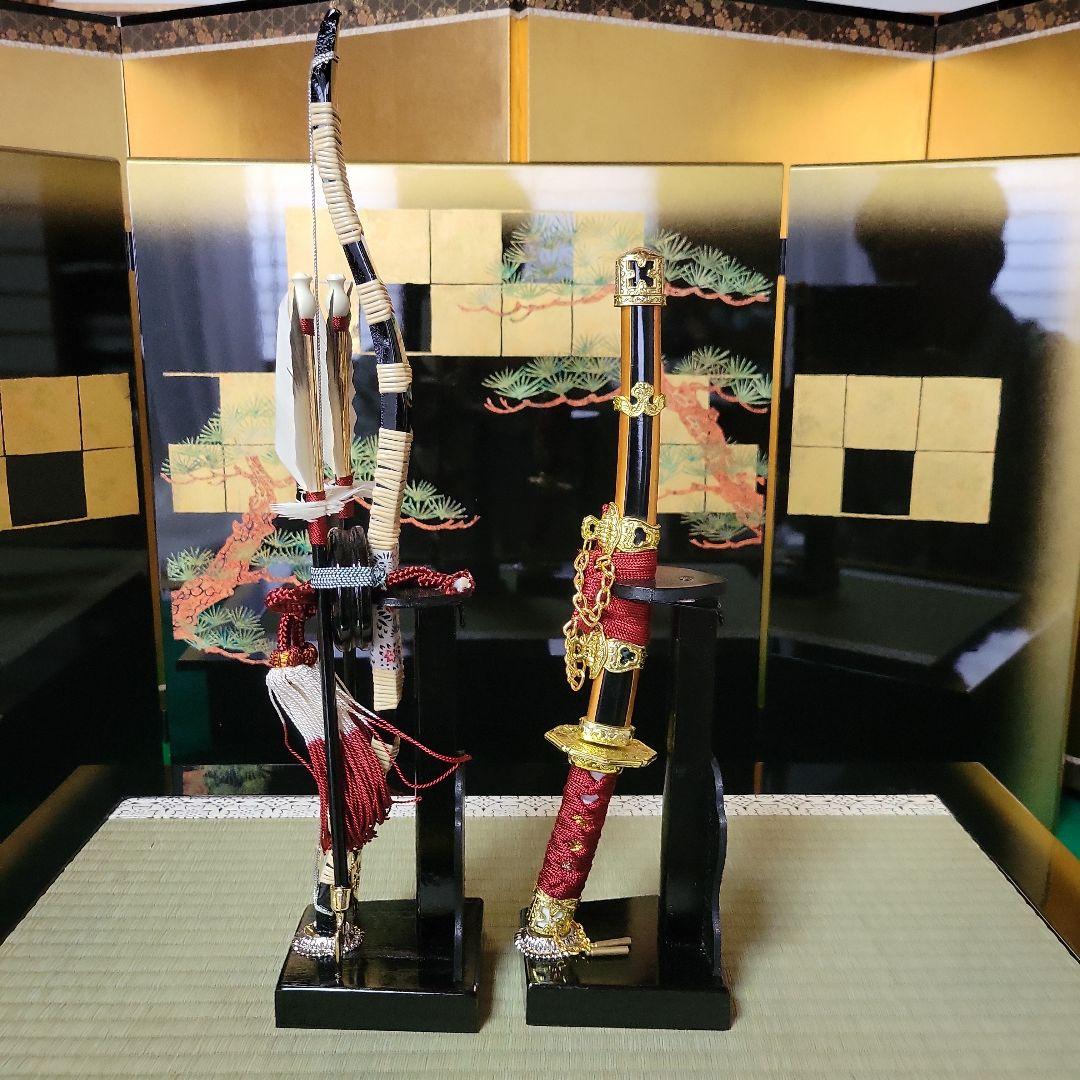 五月人形　新型金箔と松　15号　N