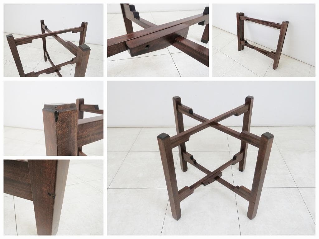 ■軽井沢彫■ティーテーブル■桜 さくら彫刻■トレー■サイドテーブル■