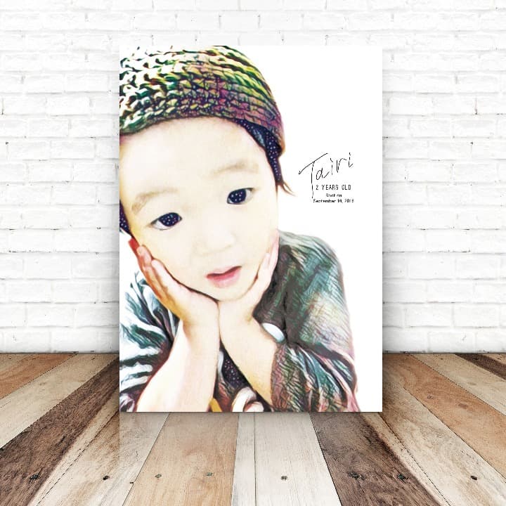 【完全受注制作】世界で一つの写真アート / パネル貼りポスター 楽天市場】ダ・ヴィンチ「自画像」 複製ポスター印刷 A1 A2 A3 A4 白