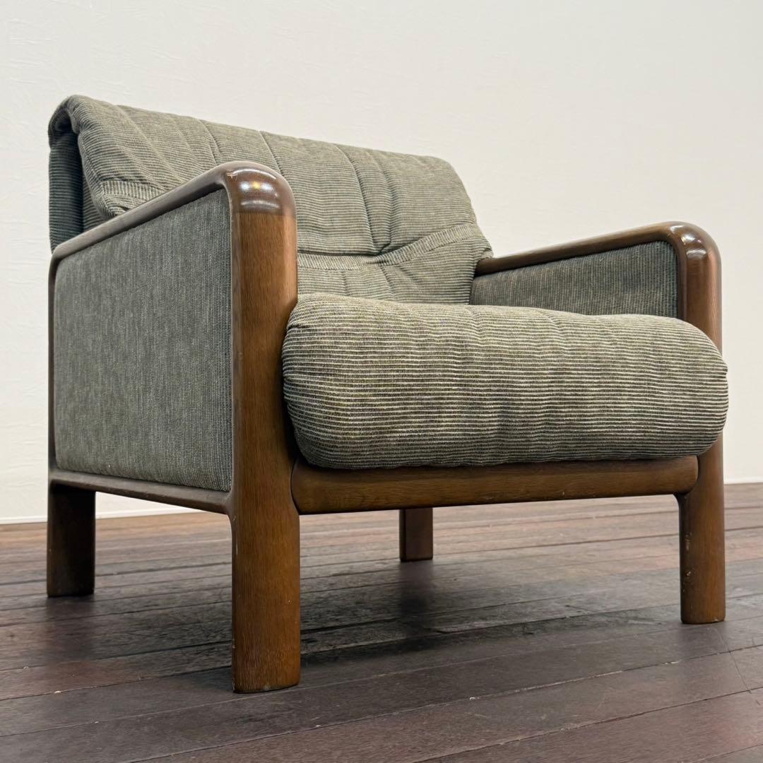 H110K69e カリモク karimoku 1人掛けソファ