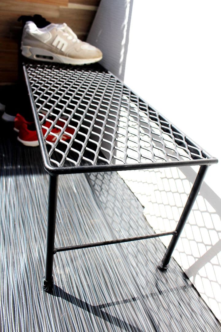 mini！アイアンシューズラック・下駄箱・靴箱