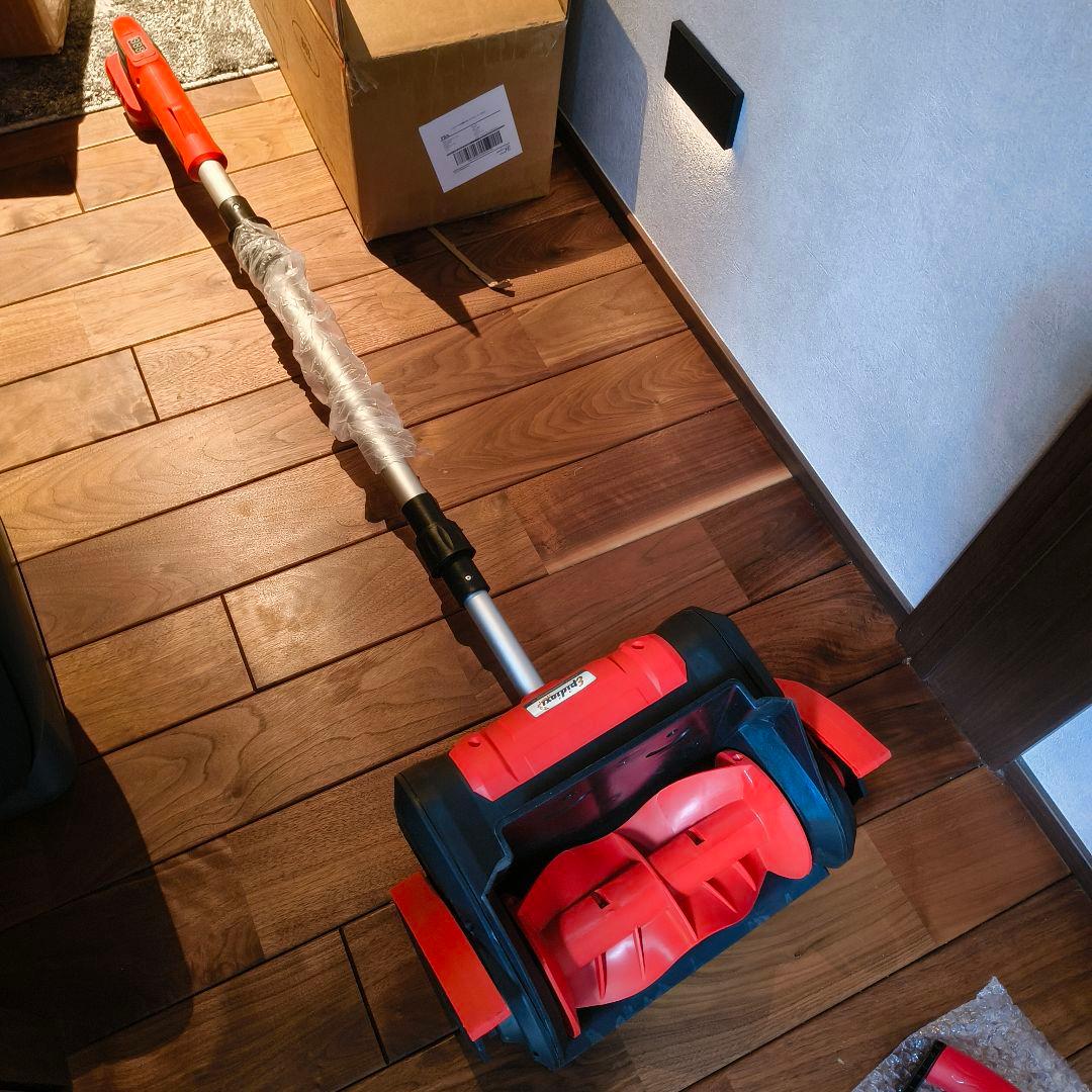 除雪機 バッテリー2個付き