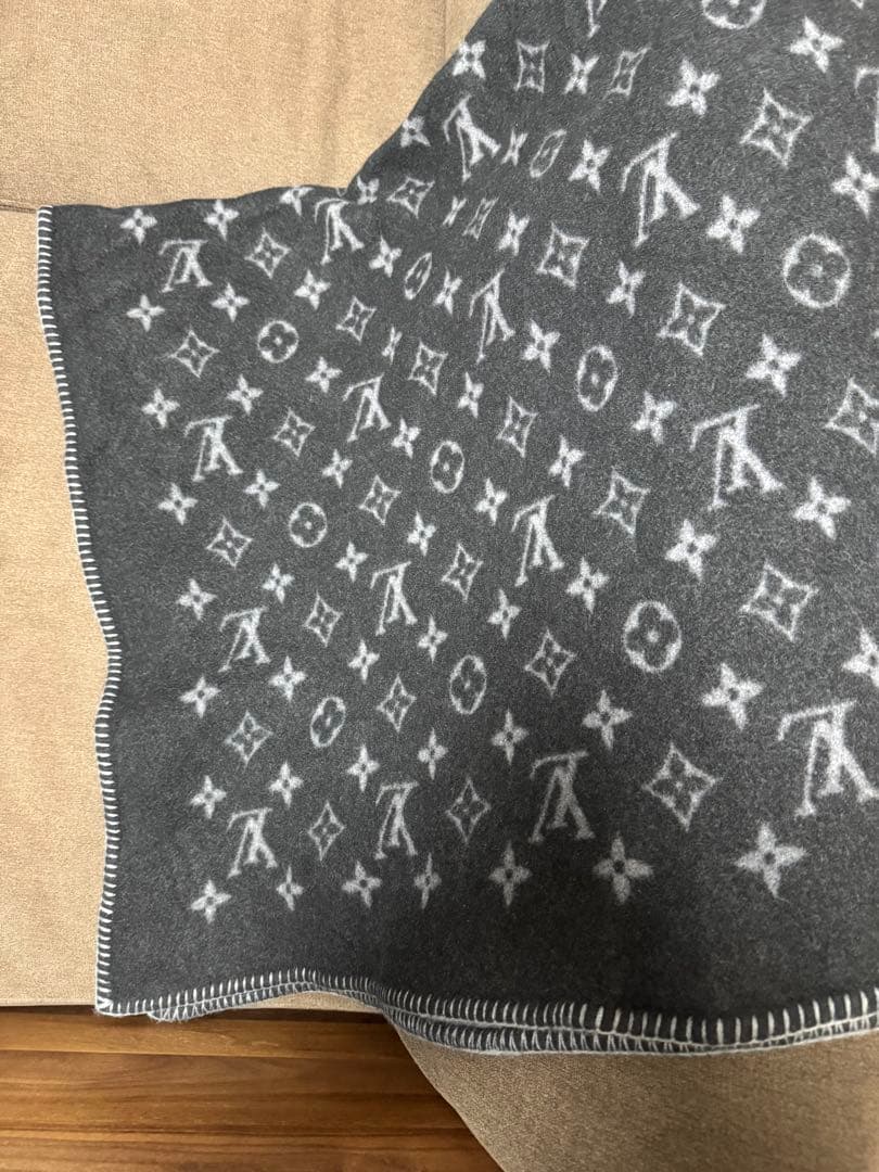 ルイヴィトン ブランケット シルバー チェーンキーホルダー カラビナ