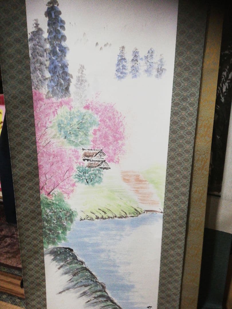 風景画掛軸10品、箱付き、個別要望可