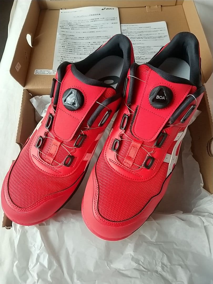 せ*ゅ様 ASICS BOA安全靴 CP209 29cm エコメルカリ便対応者限