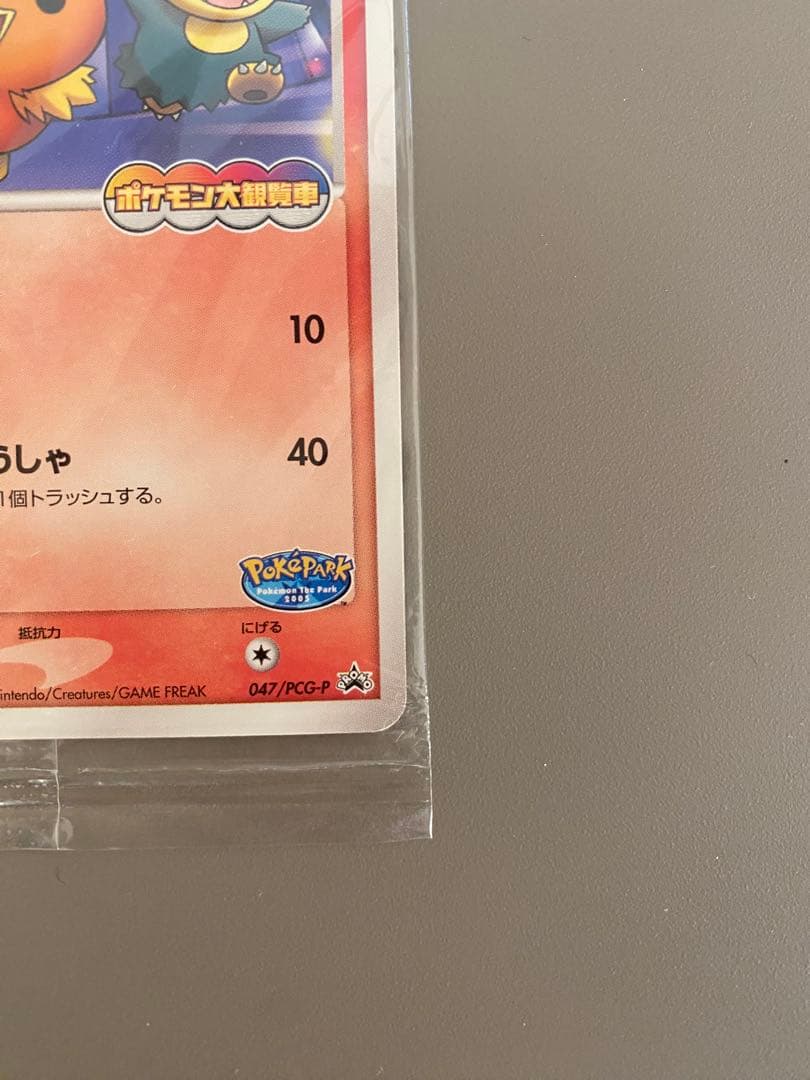 ポケパークのアチャモ プロモ 047/PCG-P 新品未開封品 - メルカリ