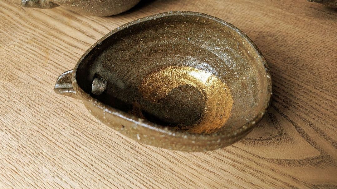 水垣力作 黒信楽 片口鉢 5個組