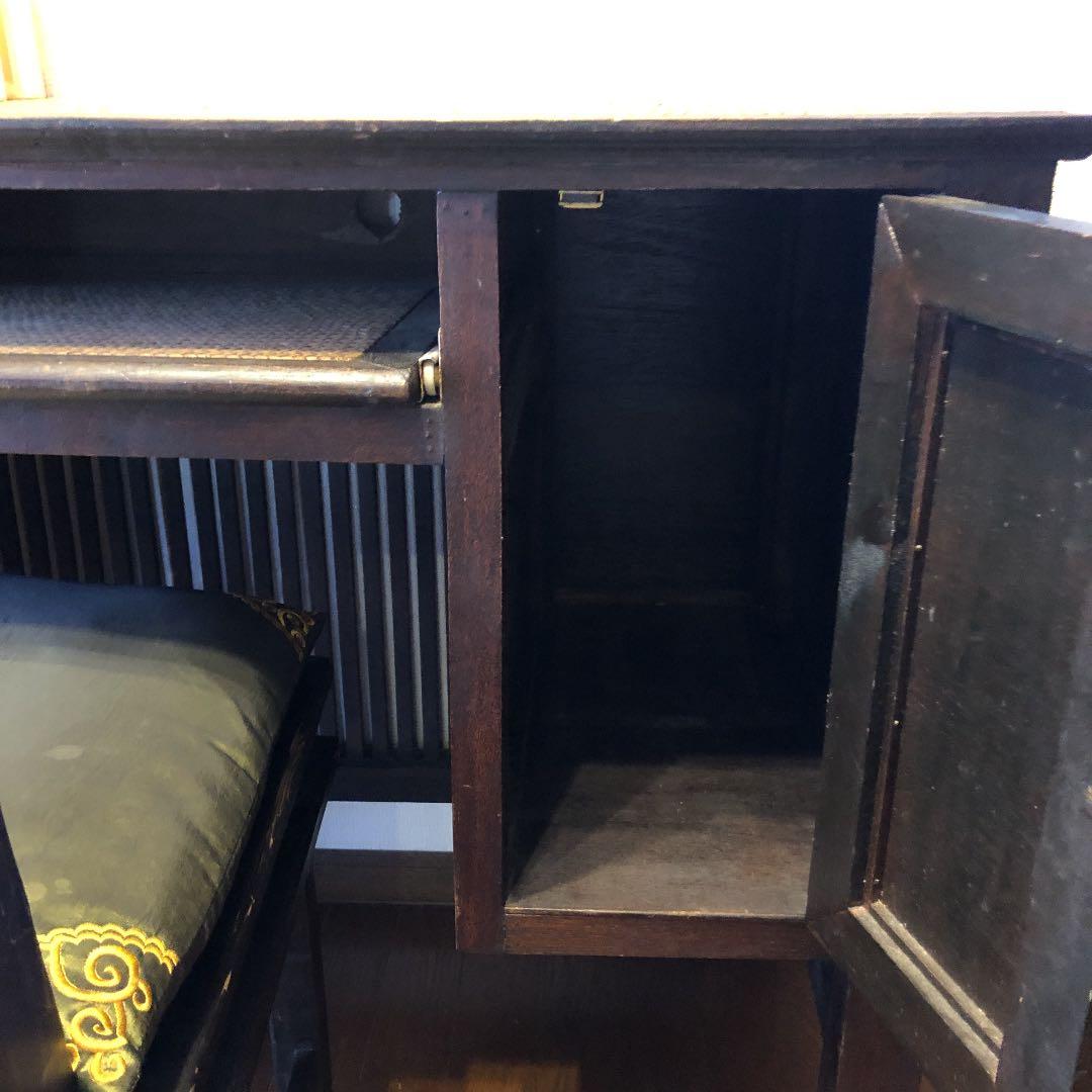 アジアン ヴィンテージ ワーク用デスク&チェア 店舗用ディスプレイにも