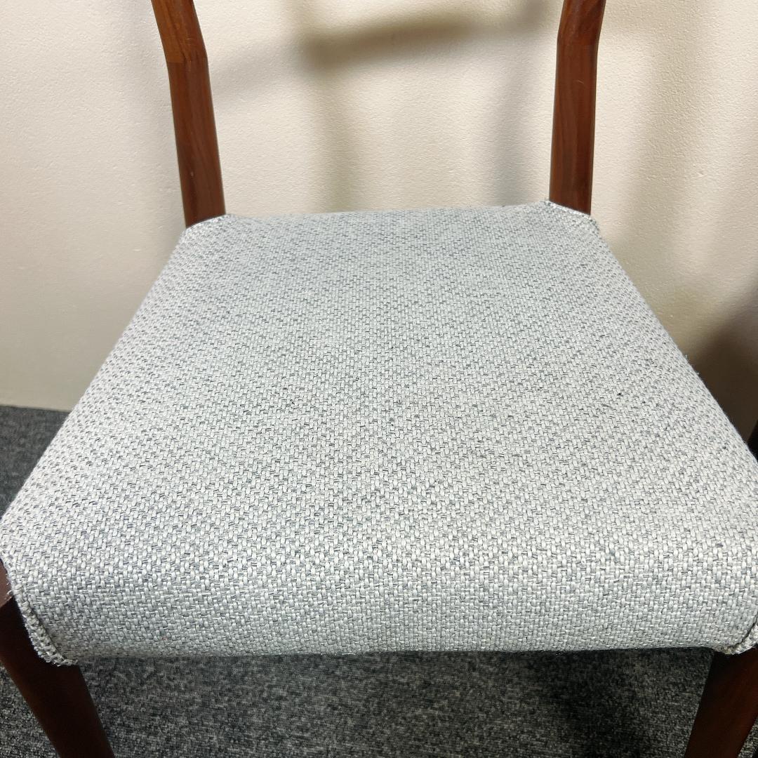 【美品】飛騨の家具 日進木工 グロウ 北欧風ナチュラルダイニングチェア2脚