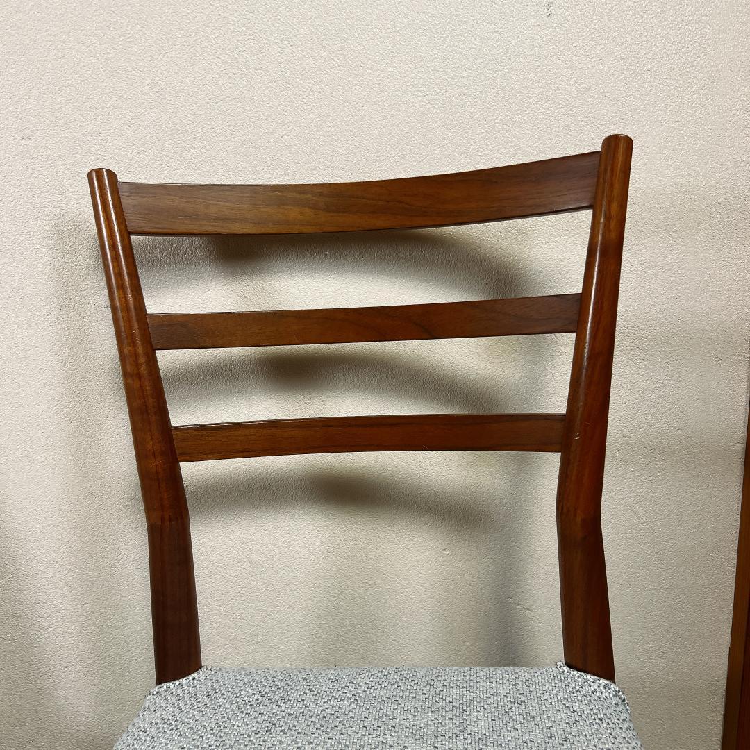 【美品】飛騨の家具 日進木工 グロウ 北欧風ナチュラルダイニングチェア2脚