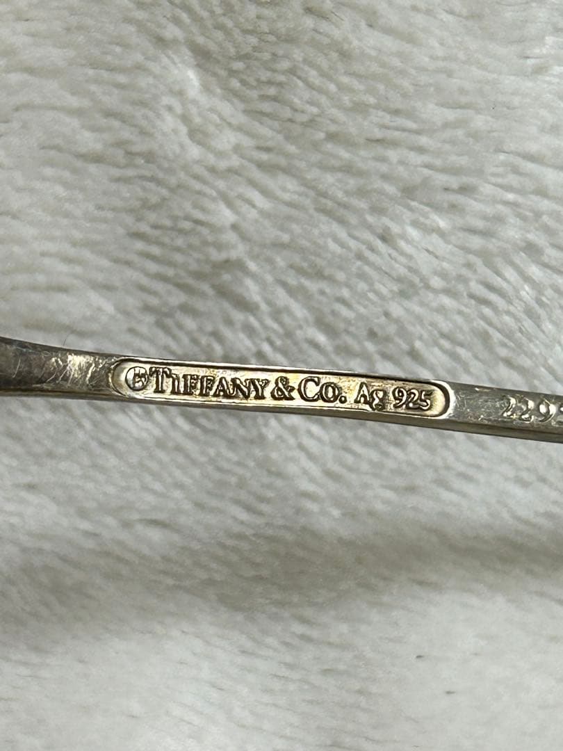 Tiffany & Co. 銀925 スプーン 立方体デザイン