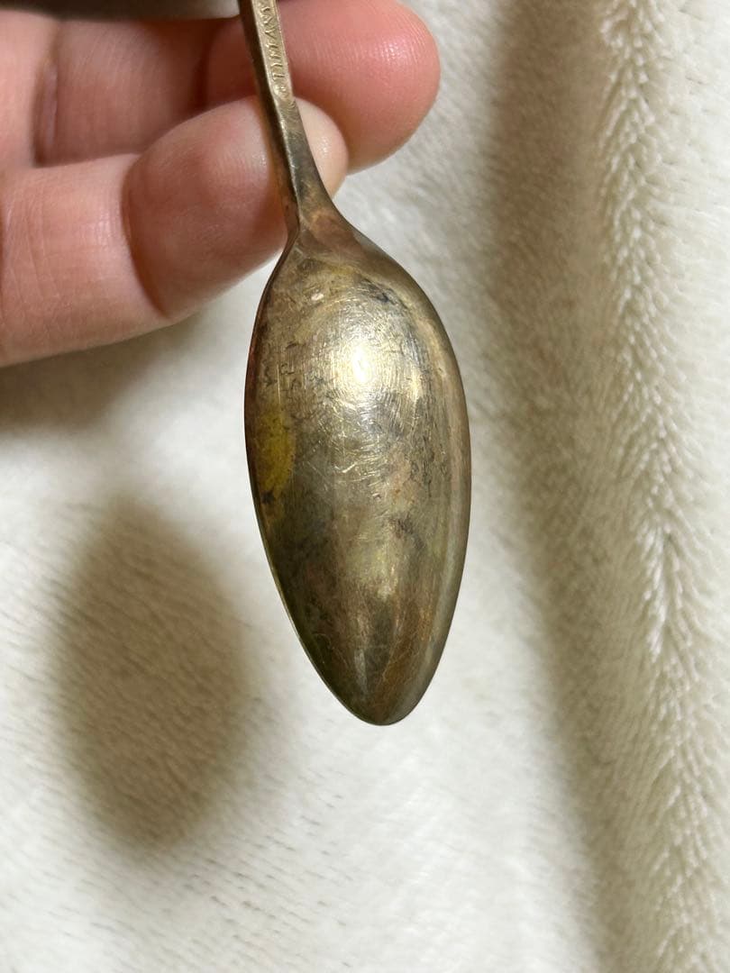 Tiffany & Co. 銀925 スプーン 立方体デザイン