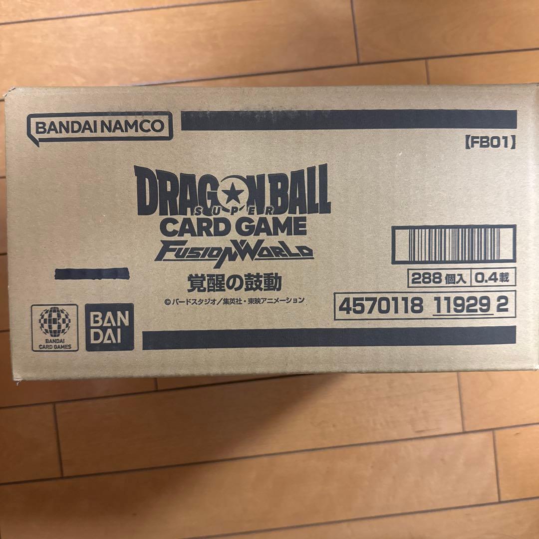 新品未開封 ドラゴンボール フュージョンワールド 覚醒の鼓動 1カートン BANDAI（バンダイ） ドラゴンボールカード フュージョンワールド 覚醒