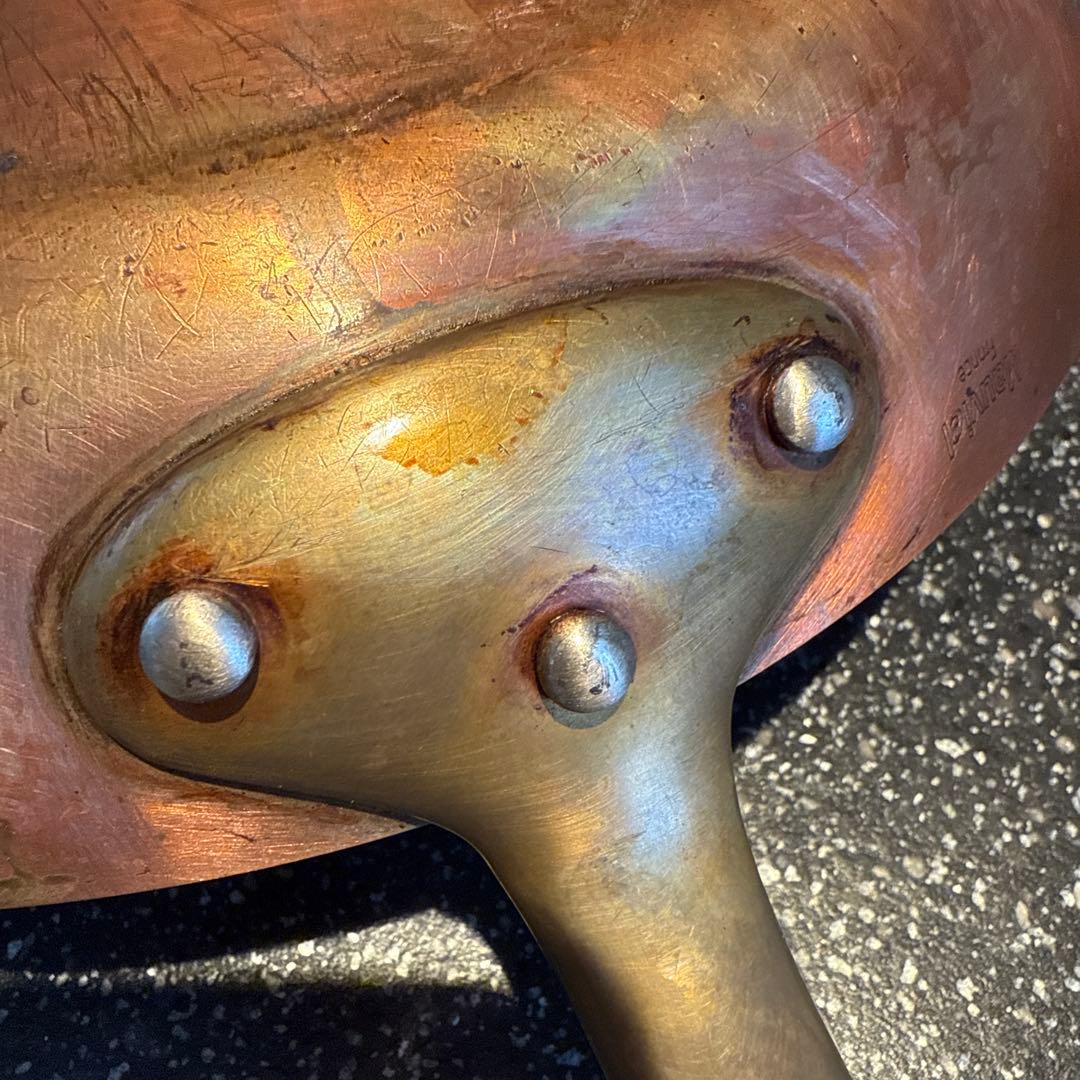 【美品】Mauviel純銅製片手フライパン26cm