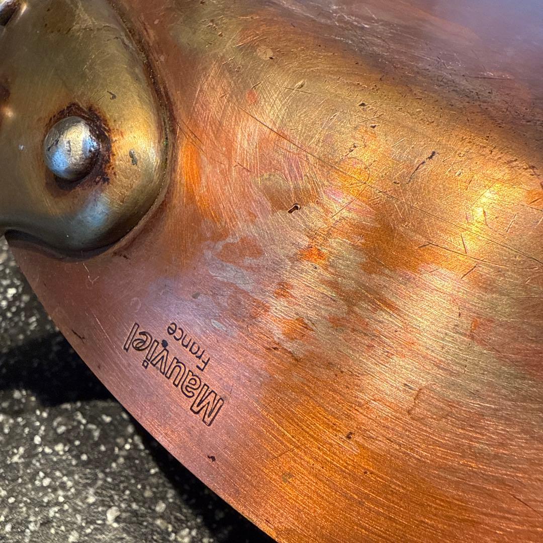 【美品】Mauviel純銅製片手フライパン26cm