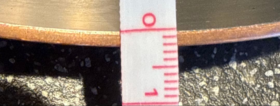 【美品】Mauviel純銅製片手フライパン26cm