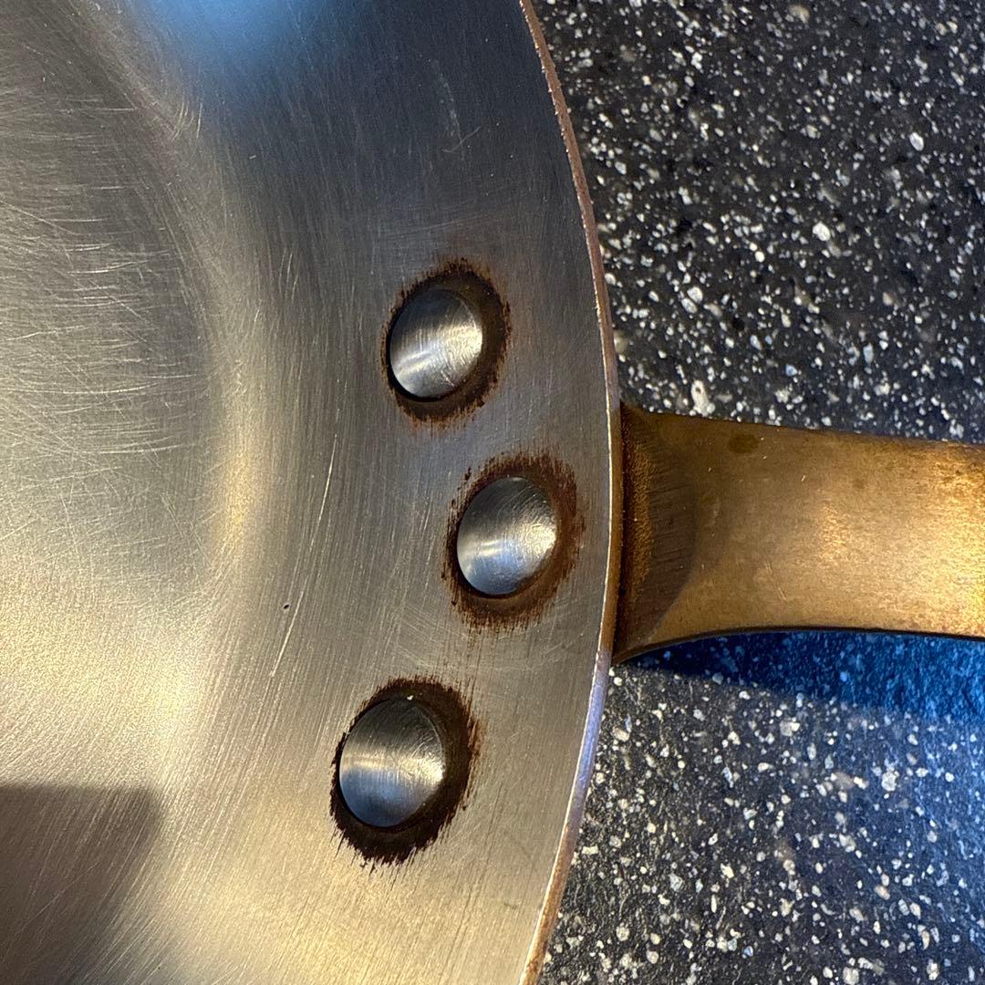 【美品】Mauviel純銅製片手フライパン26cm