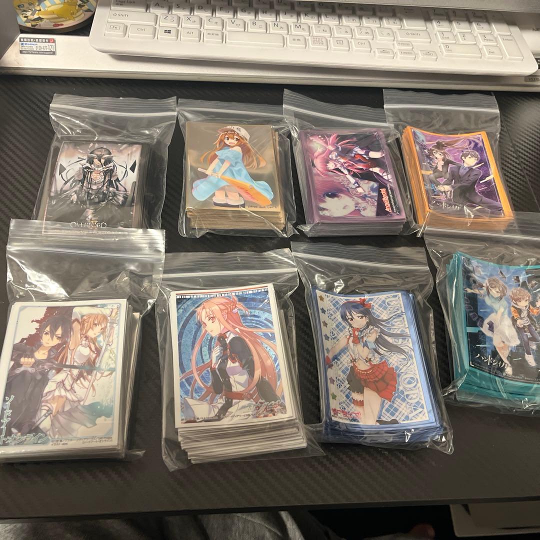 ブシロード ポケモンカード キャラクタースリーブ23個まとめ売り バラ