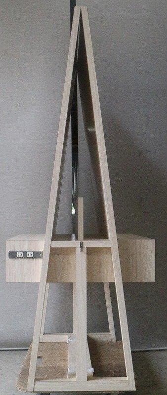 ☆送料無料☆ 造作家具 / 両面美容ミラー / 鏡台