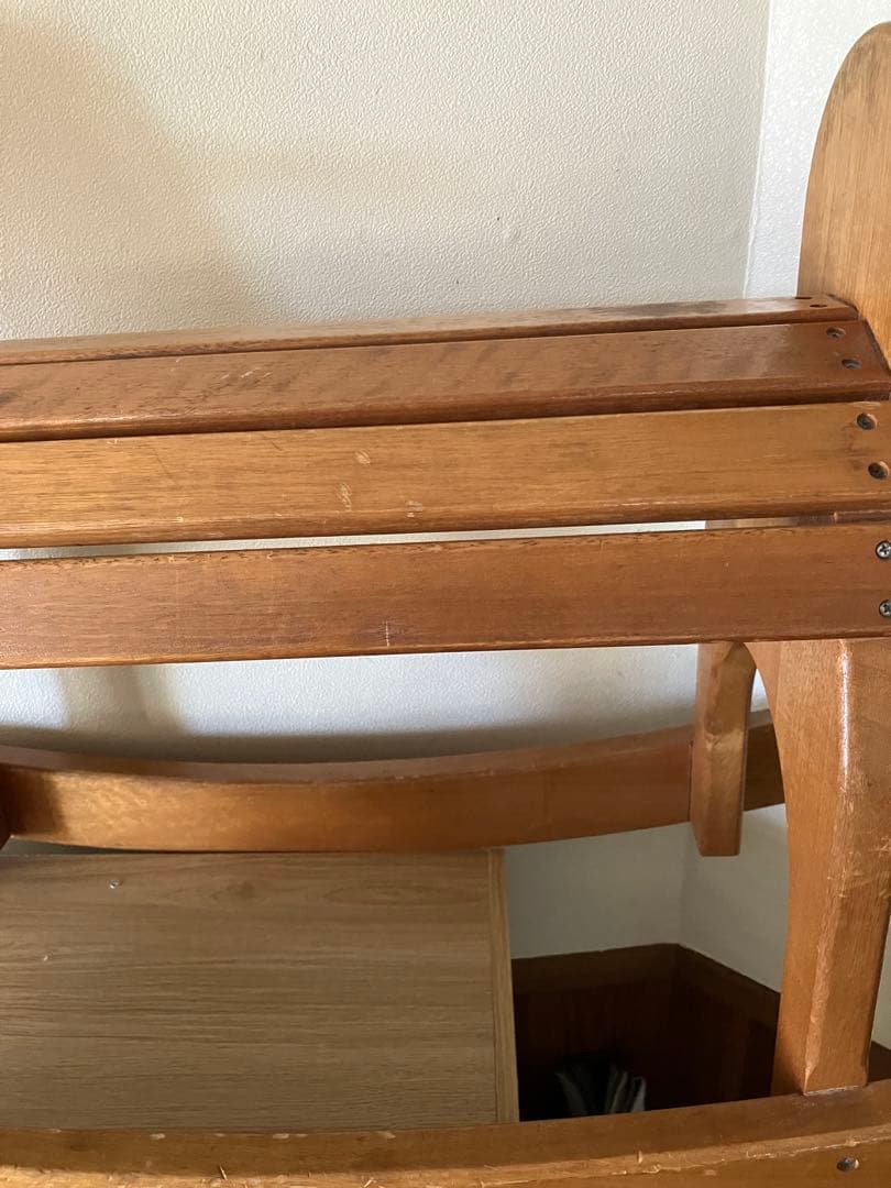 家具の飛騨産業が製造したブナ材製の木馬 木製 ロッキングホース