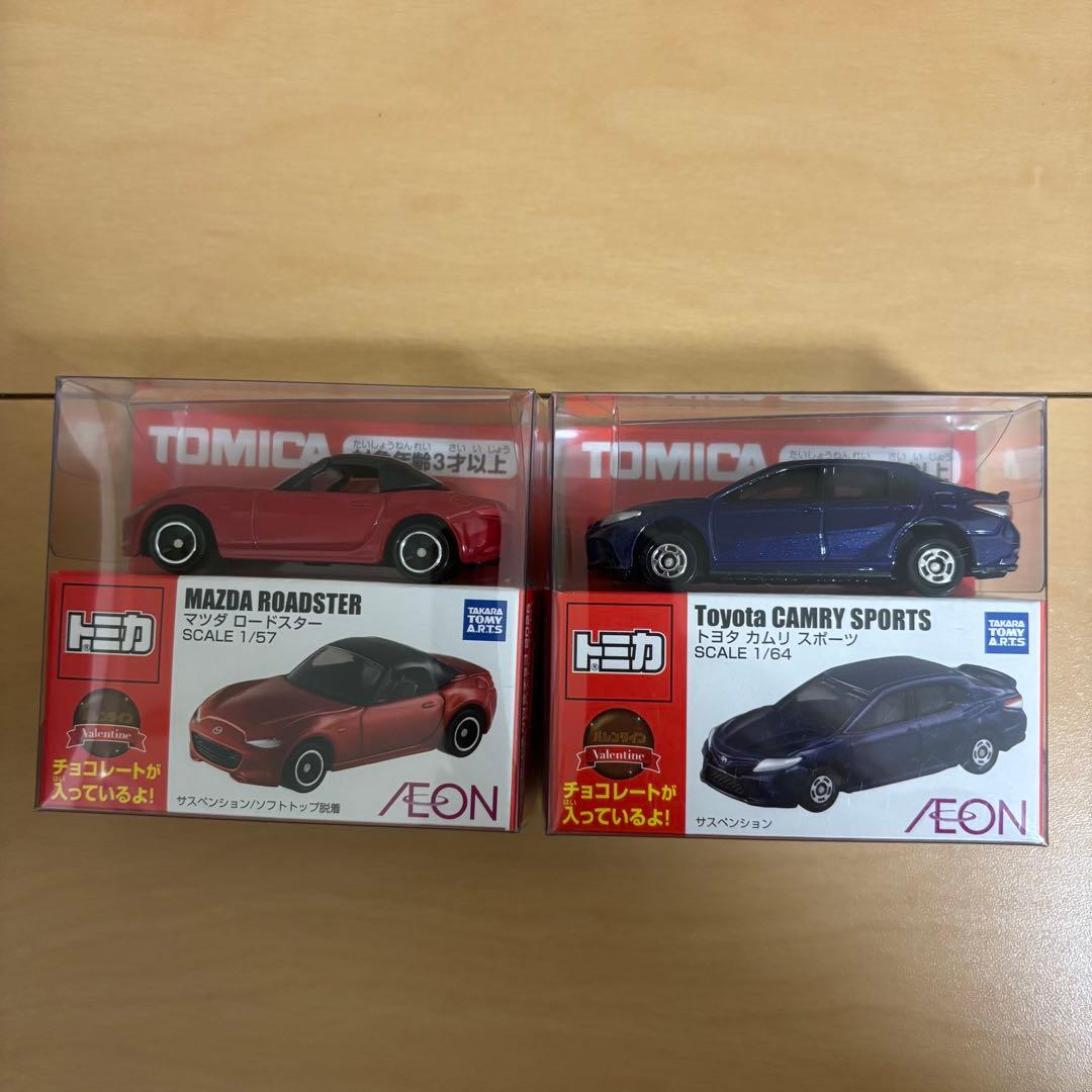 トミカ バレンタイン チョコ付き カムリスポーツ ロードスター イオン