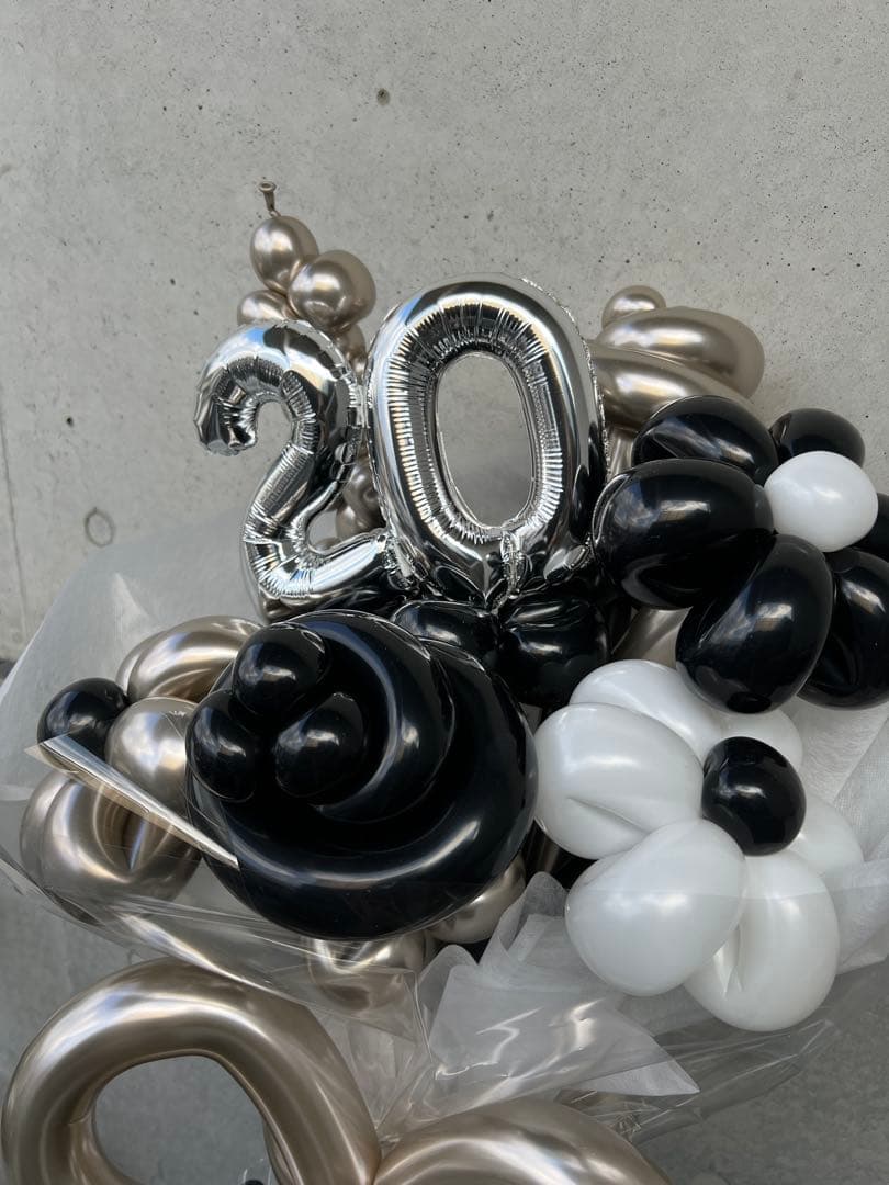 ⭐︎バルーンブーケ⭐︎モノトーン