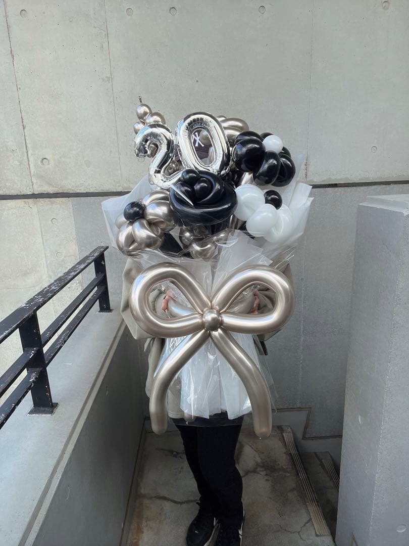 ⭐︎バルーンブーケ⭐︎モノトーン