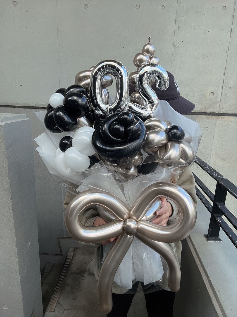 ⭐︎バルーンブーケ⭐︎モノトーン