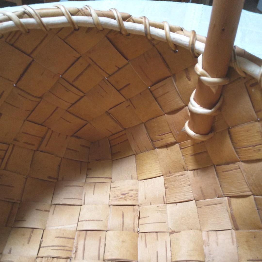 北欧、白樺バスケット